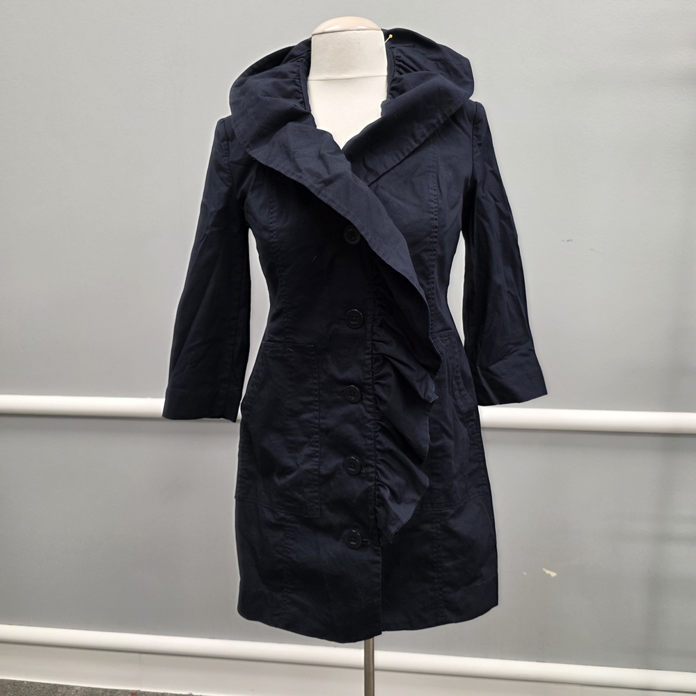 CAbi Navy Pose Trench Coat
